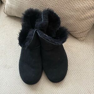 UGG Women's Black Button Boots